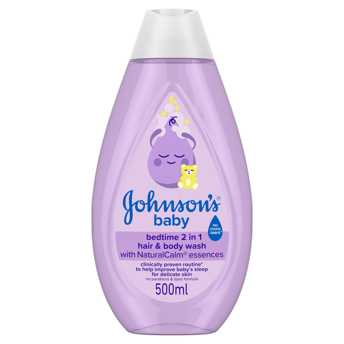 Johnson's Bedtime Shampoo 500ml (British brand)
