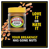 Marmite crunchy peanut butter 225g, imported from the UK