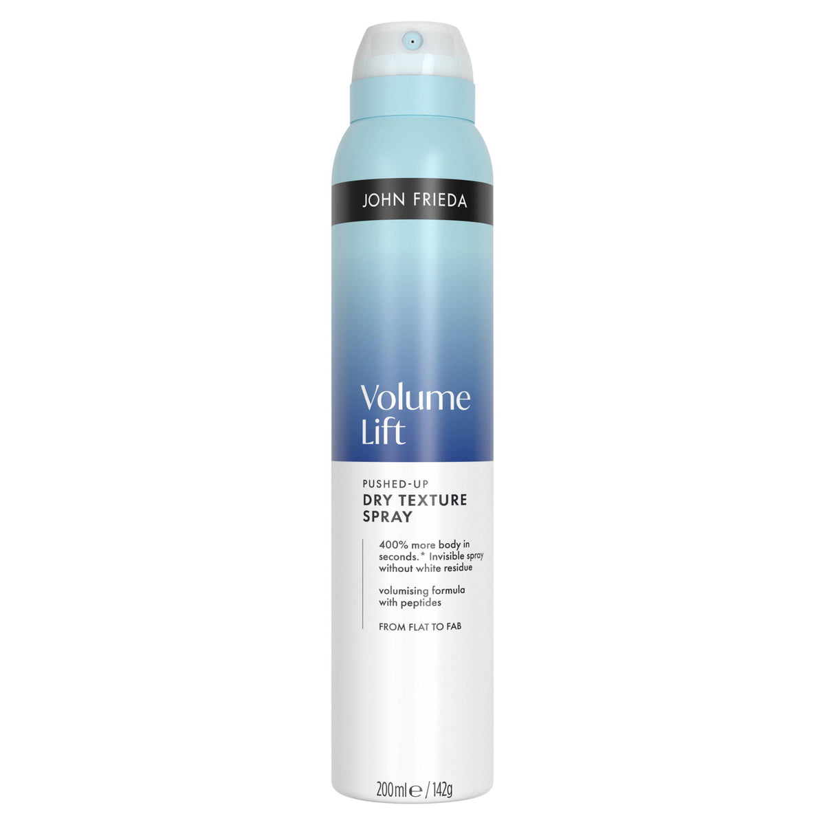 John Frieda Volume Lift dry texture spray 200ml - British product