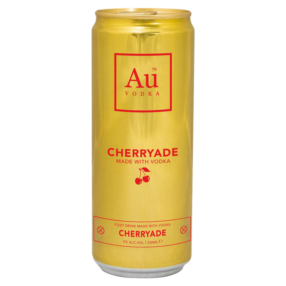 AU Vodka Cherryade 330ml - British product