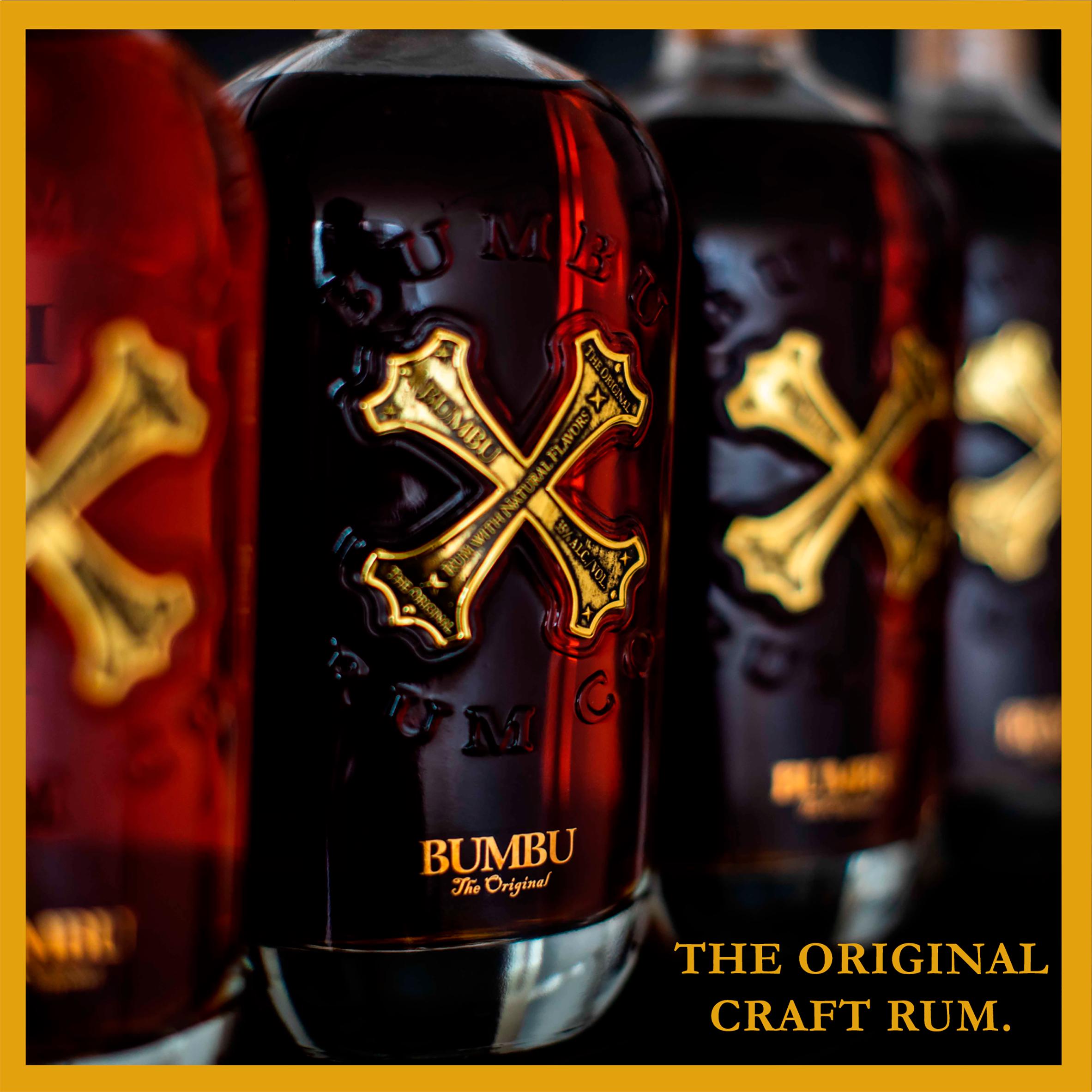 Bumbu all-natural spiced rum bottle 700ml - British product