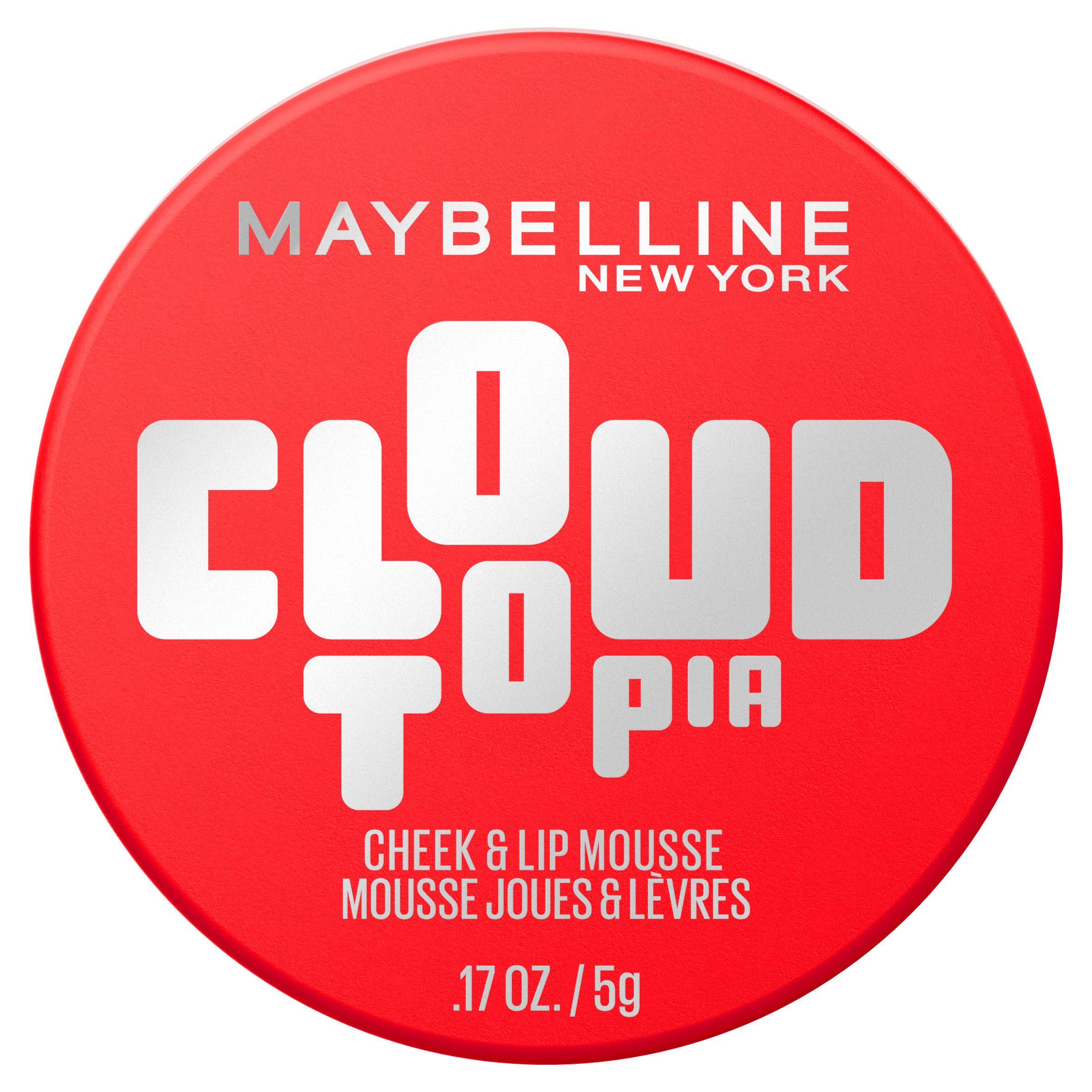 Maybelline Cloudtopia Blush Mousse in Divine Crimson, UK version