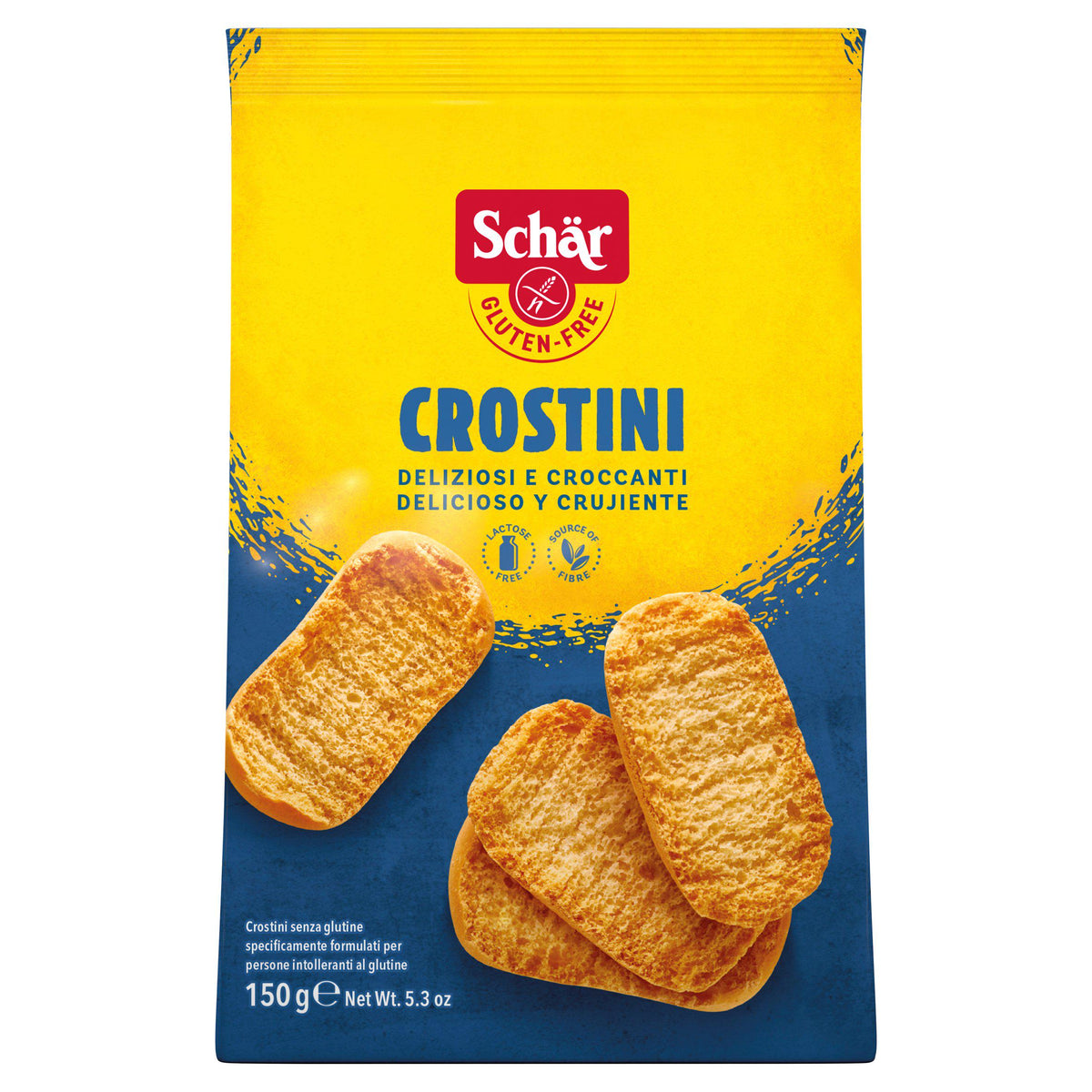 Schär gluten free crostini 150g, imported from the UK