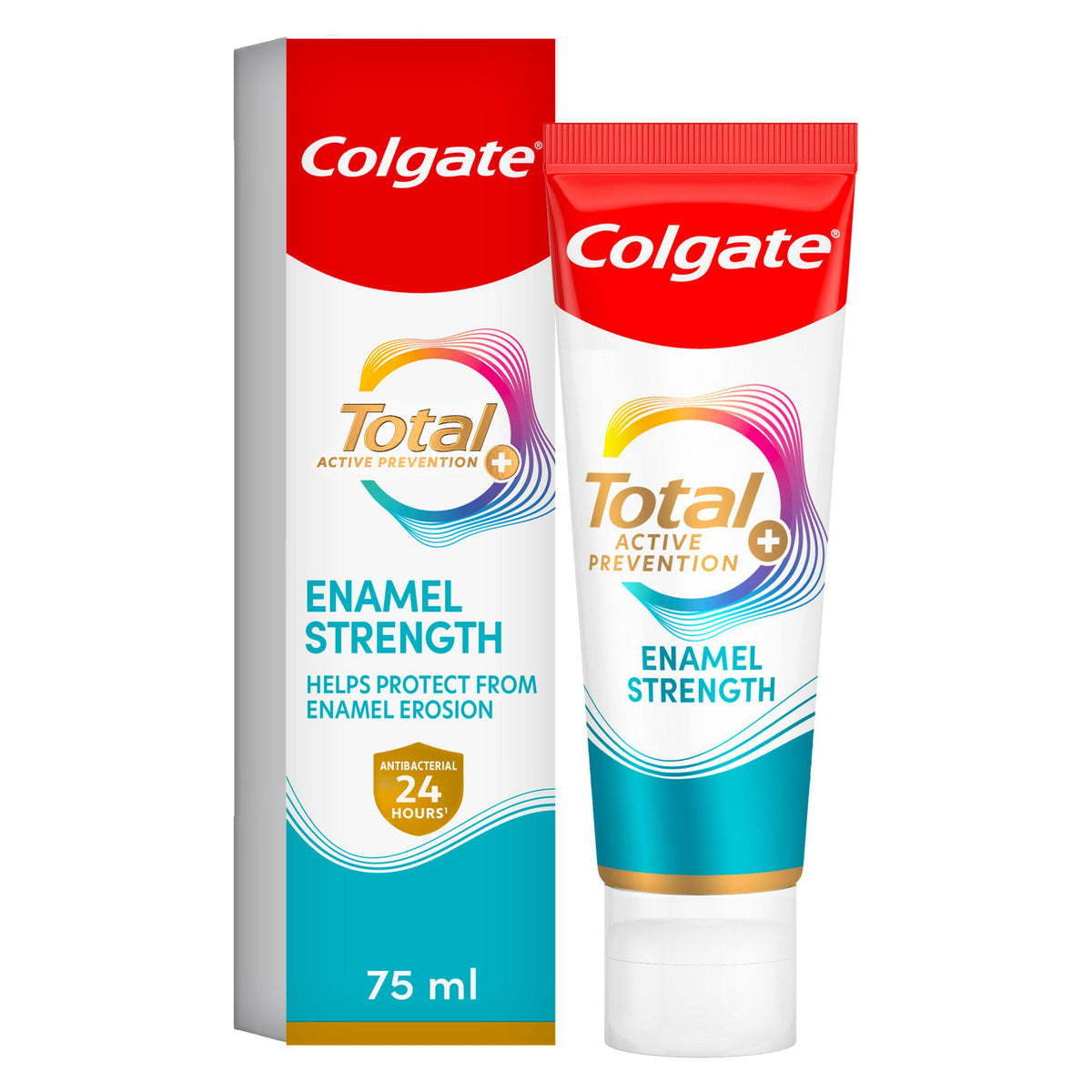 Colgate Total Active Prevention Enamel Strength toothpaste 75ml - British product