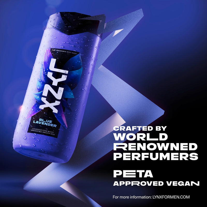 Lynx Blue Lavender shower gel 400ml (British brand)