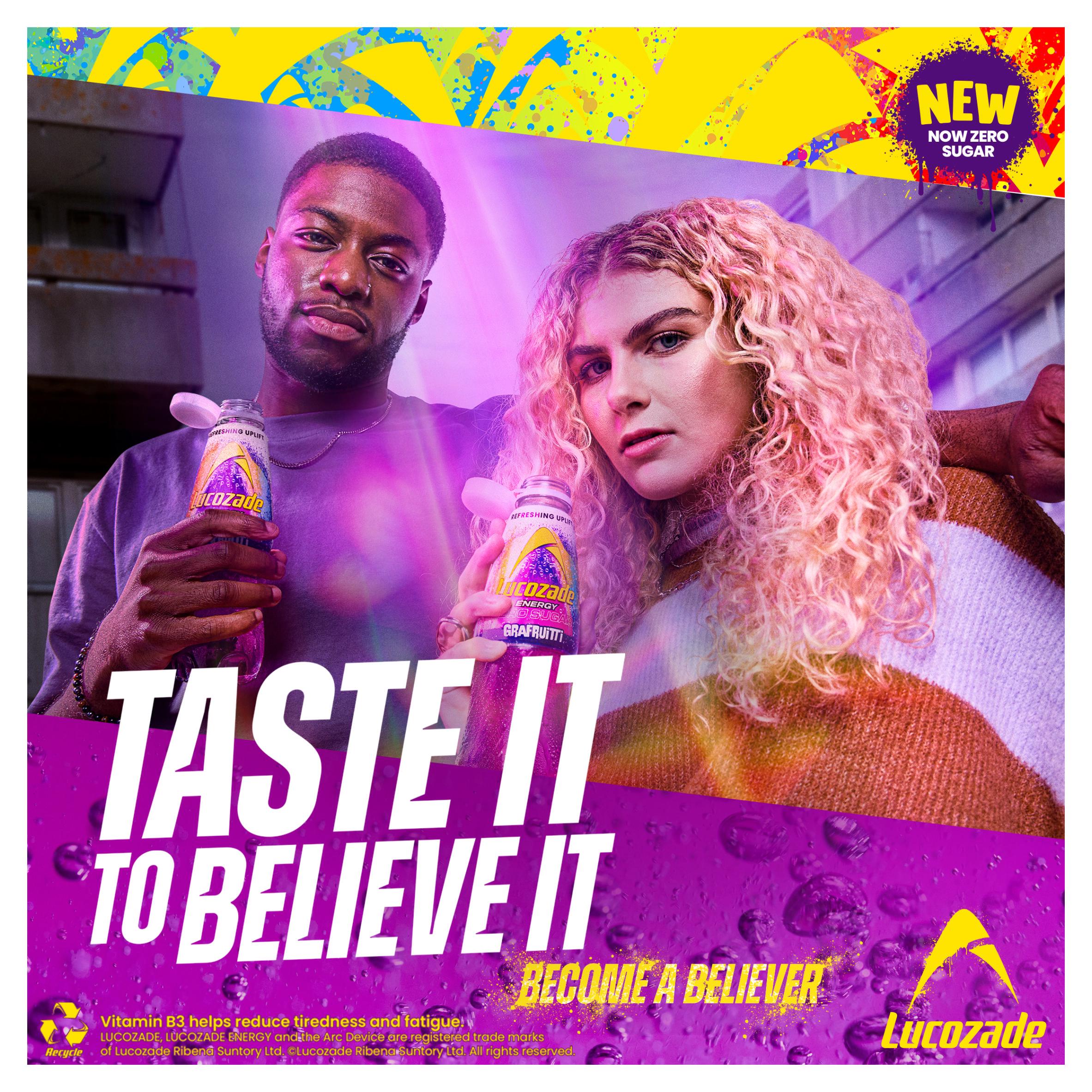 Lucozade energy drink Grafruitti flavour 900ml - British product