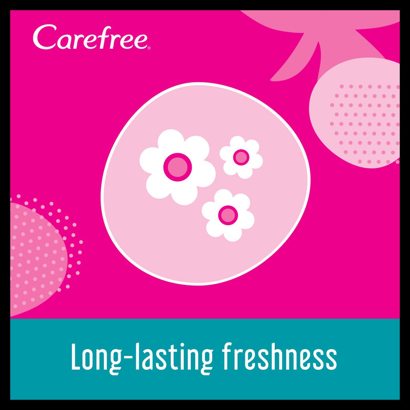 Carefree Normal panty liners with Cotton Extract 20 count, imported from the UK