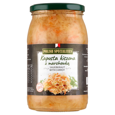 Sainsburys Polish Specialities Sauerkraut With Carrot Jar 900g- Buy online at McGrocer
