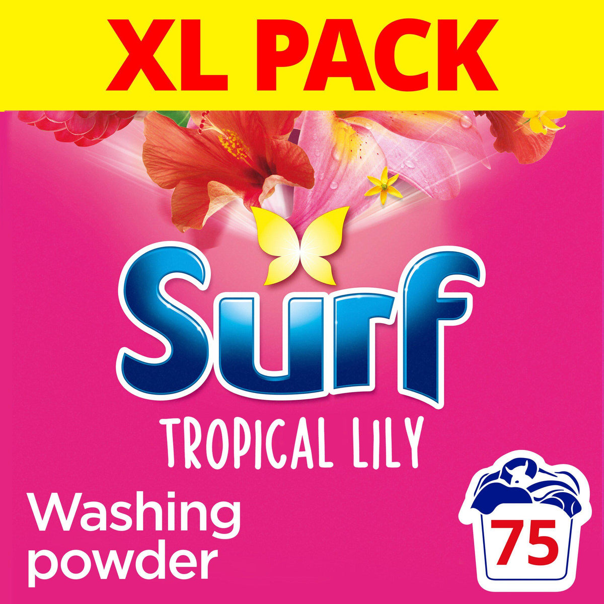 Surf Tropical Lily washing powder 3.75 kg, UK version