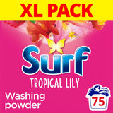 Surf Tropical Lily washing powder 3.75 kg, UK version