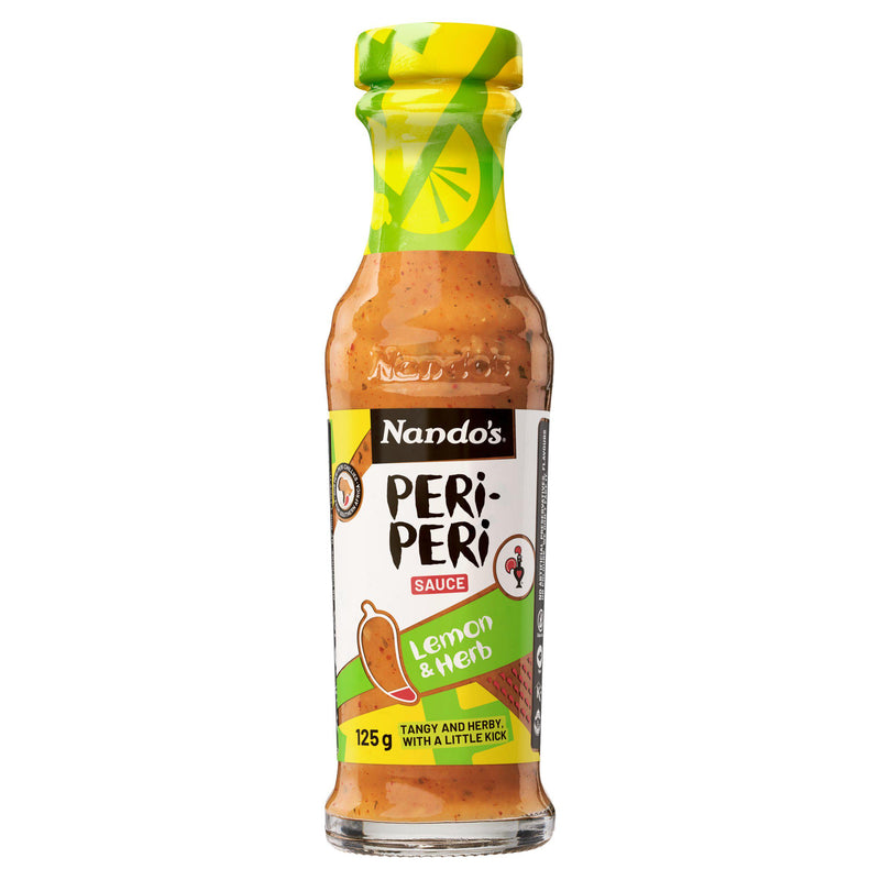 Nando's Peri-Peri Lemon and Herb extra mild sauce 125g - British product