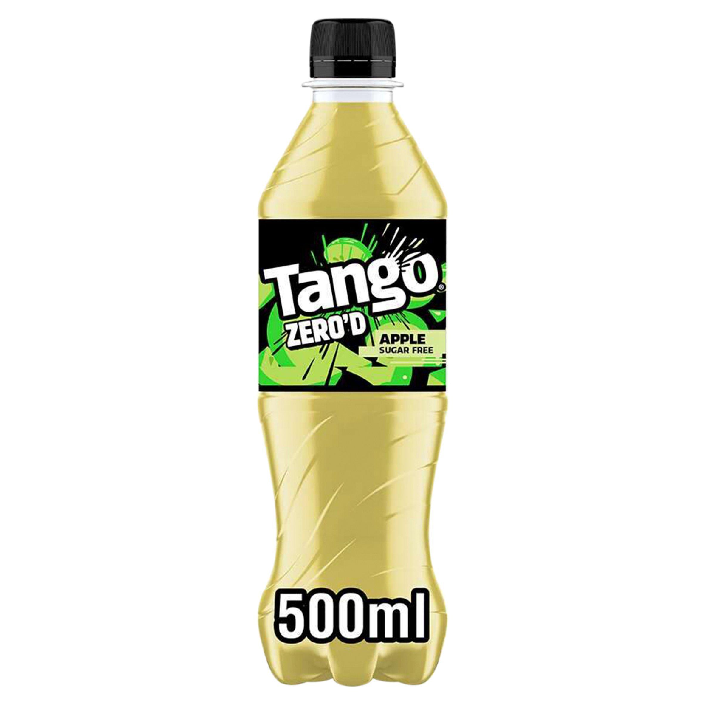 Tango sugar free apple drink 500ml (British brand)