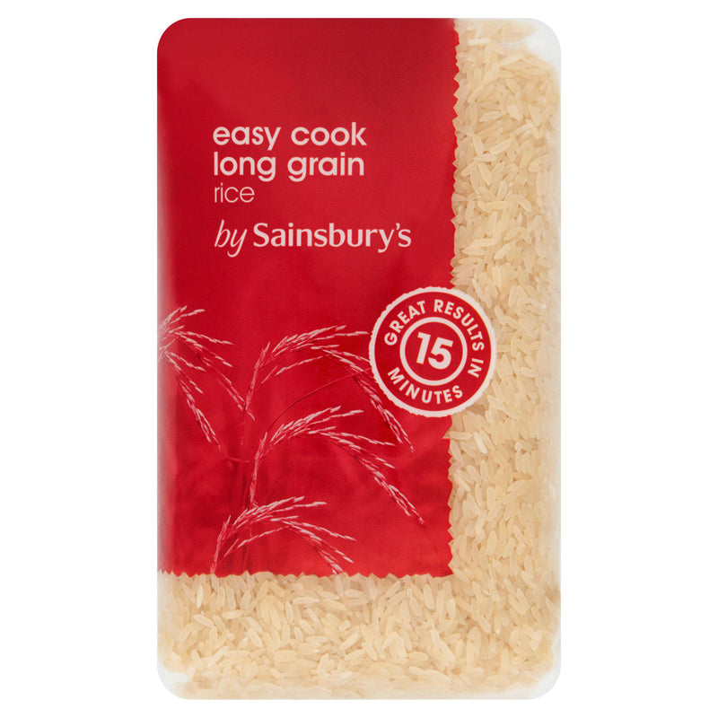 Sainsbury's Easy Cook Long Grain White Rice 1kg