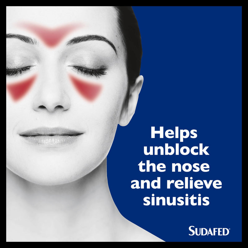 Sudafed Sinus Ease nasal decongestant spray 15ml, UK version