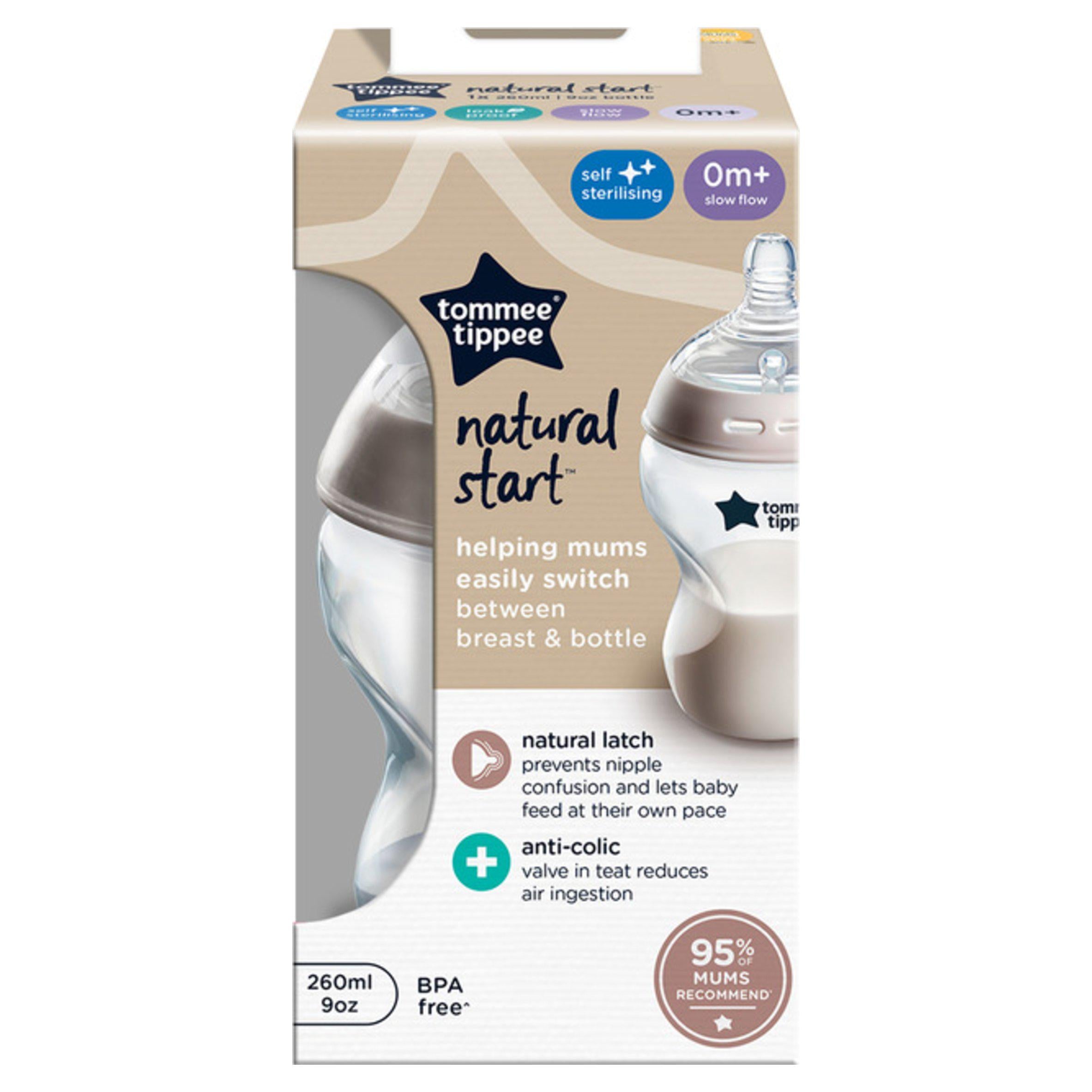 Tommee Tippee baby bottle slow flow 260ml (British brand)