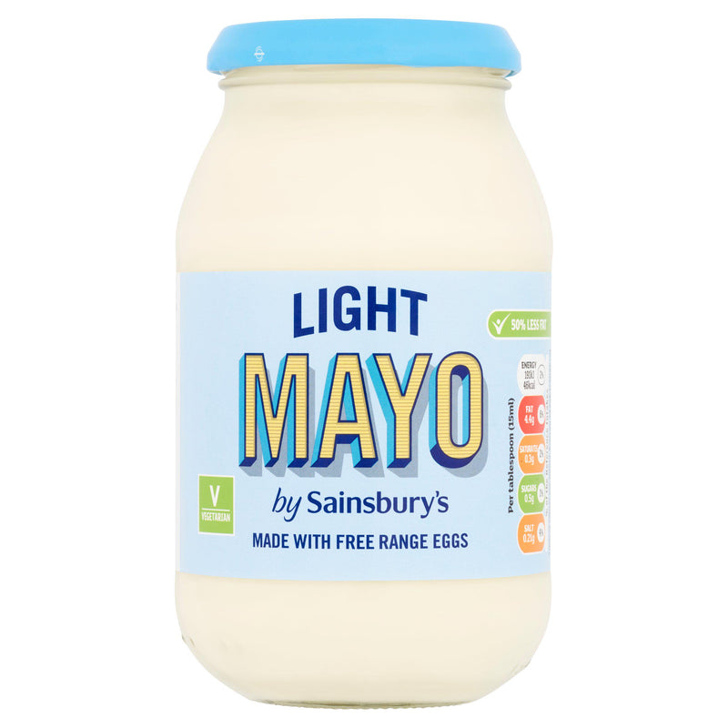Sainsbury's Reduced Fat Mayonnaise 480ml (British brand)