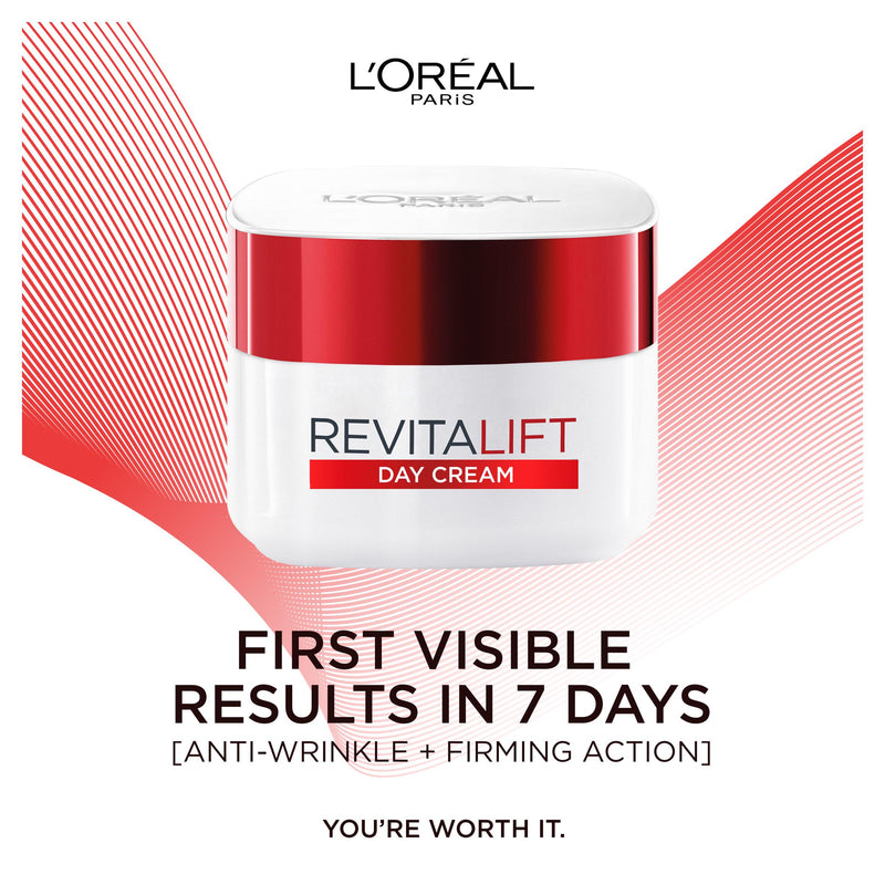 L'Oreal Paris Revitalift anti-wrinkle firming day cream 50ml, UK version
