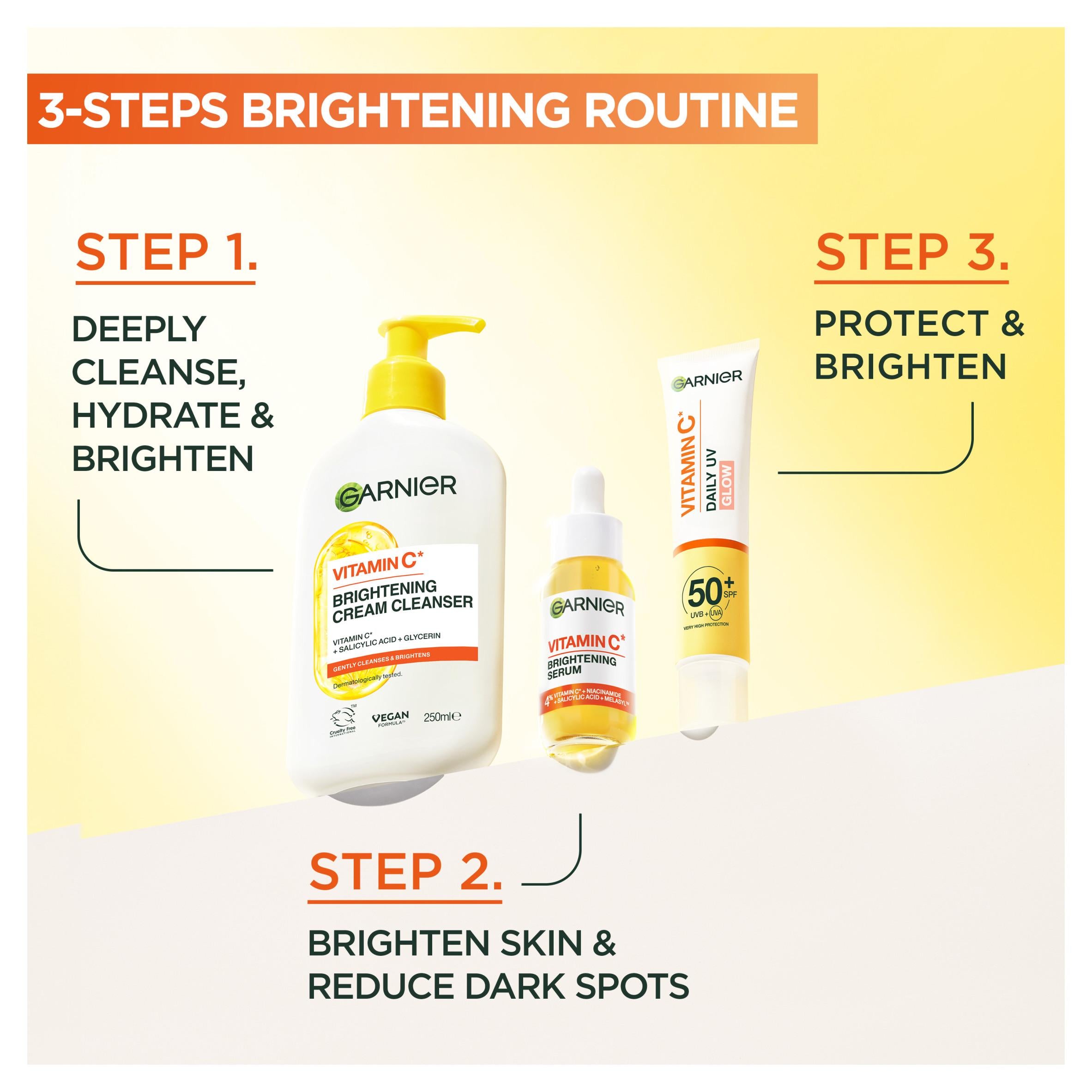 Garnier Vitamin C cream cleanser 250ml (British brand)