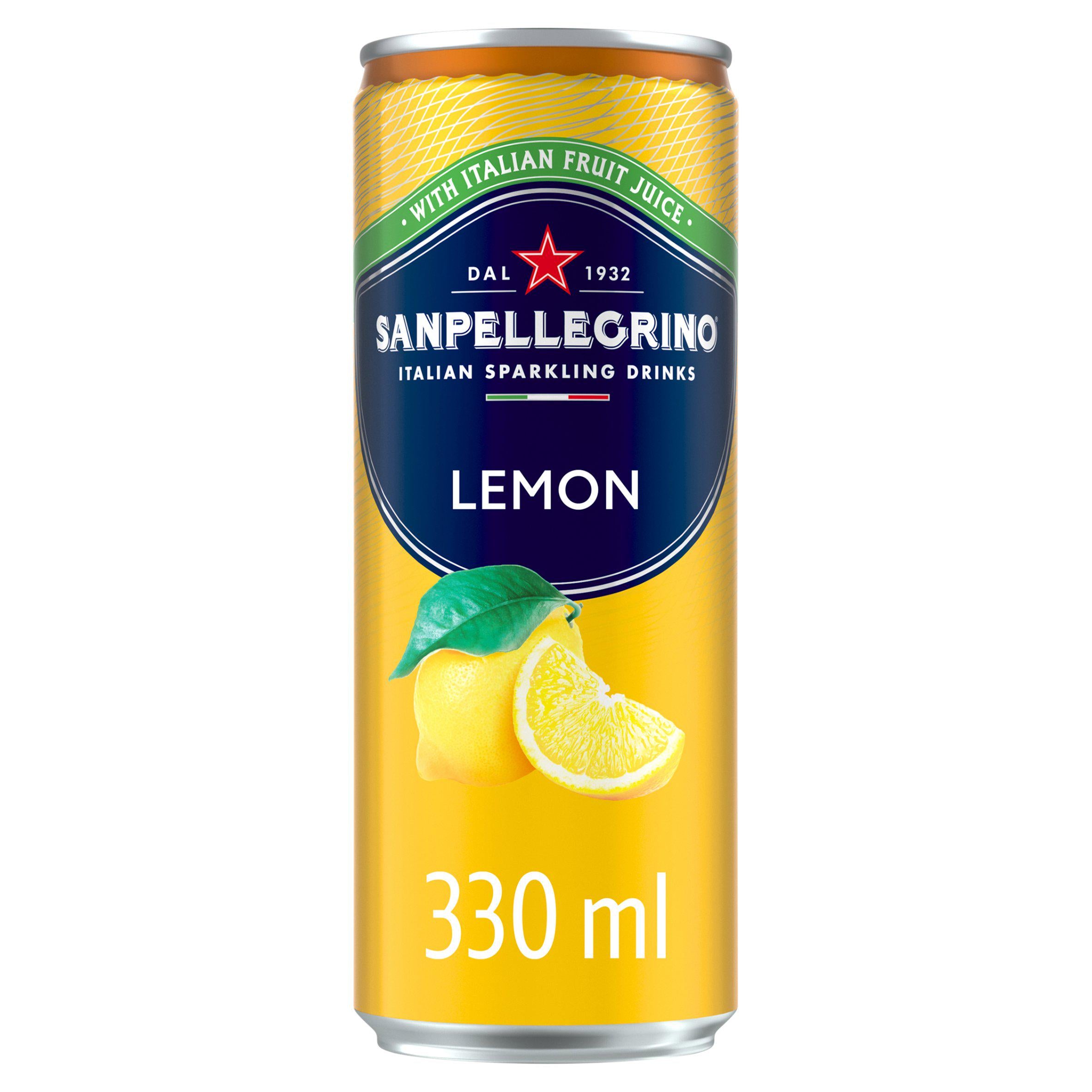 San Pellegrino sparkling lemon drink 330ml (British brand)