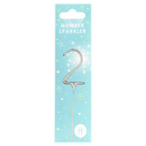 Sainsbury's number 2 home sparkler for cakes (British brand)