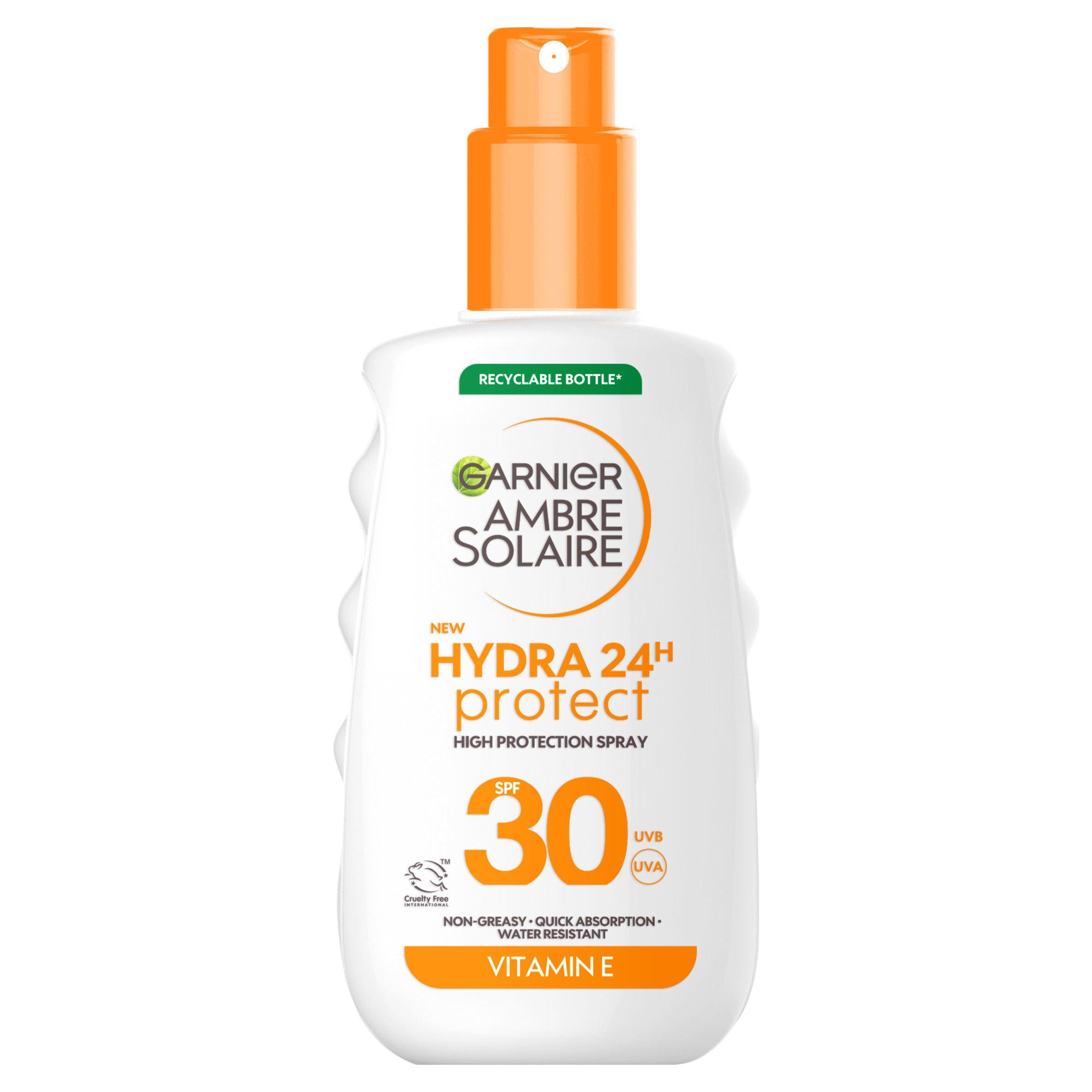 Garnier Ambre Solaire SPF30 sun cream spray 150ml, UK version