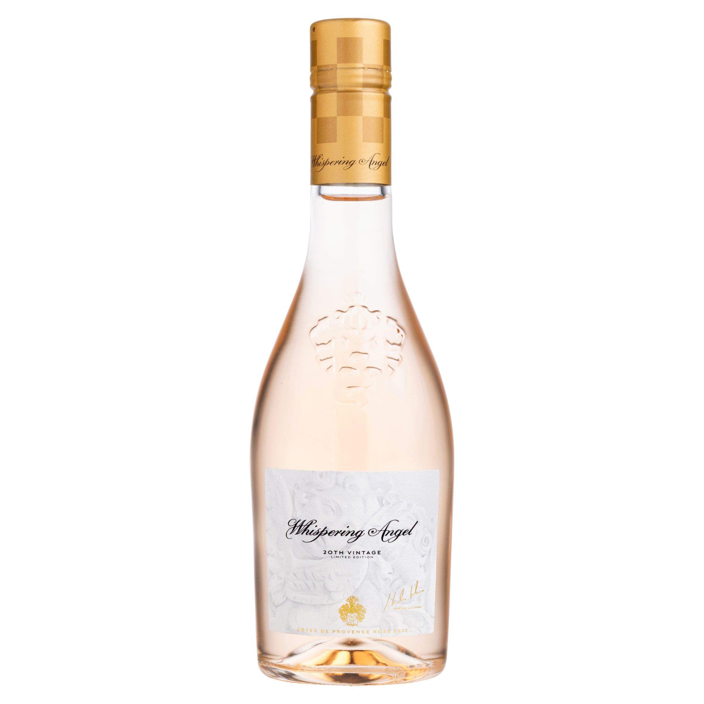 Whispering Angel rosé wine half bottle 37.5cl (British brand)