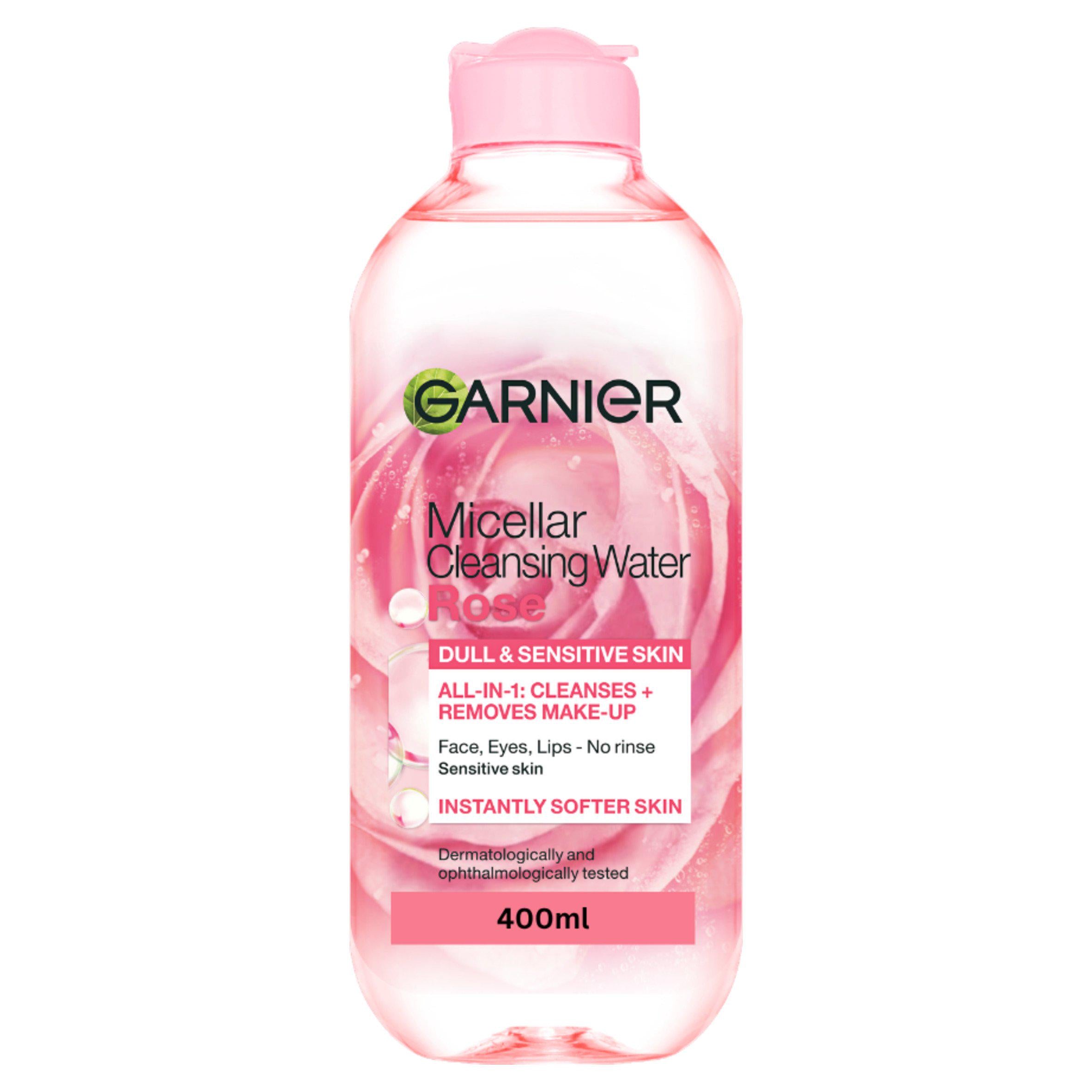 Garnier micellar rose water cleanser 400ml, imported from the UK