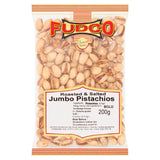 Fudco roasted and salted jumbo pistachios 200g, UK version