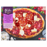 Sainsbury's spicy pepperoni and roquito pizza 472g (British brand)