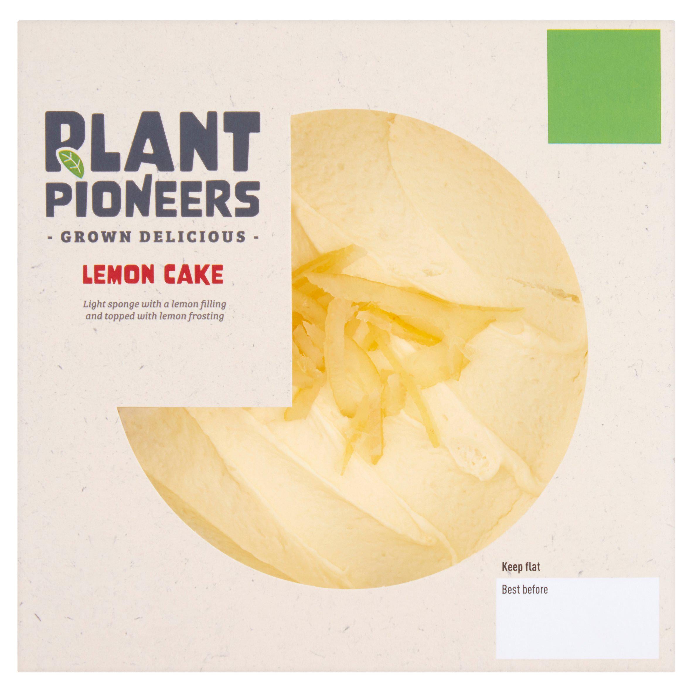 Plant Pioneers lemon cake 455g - British product