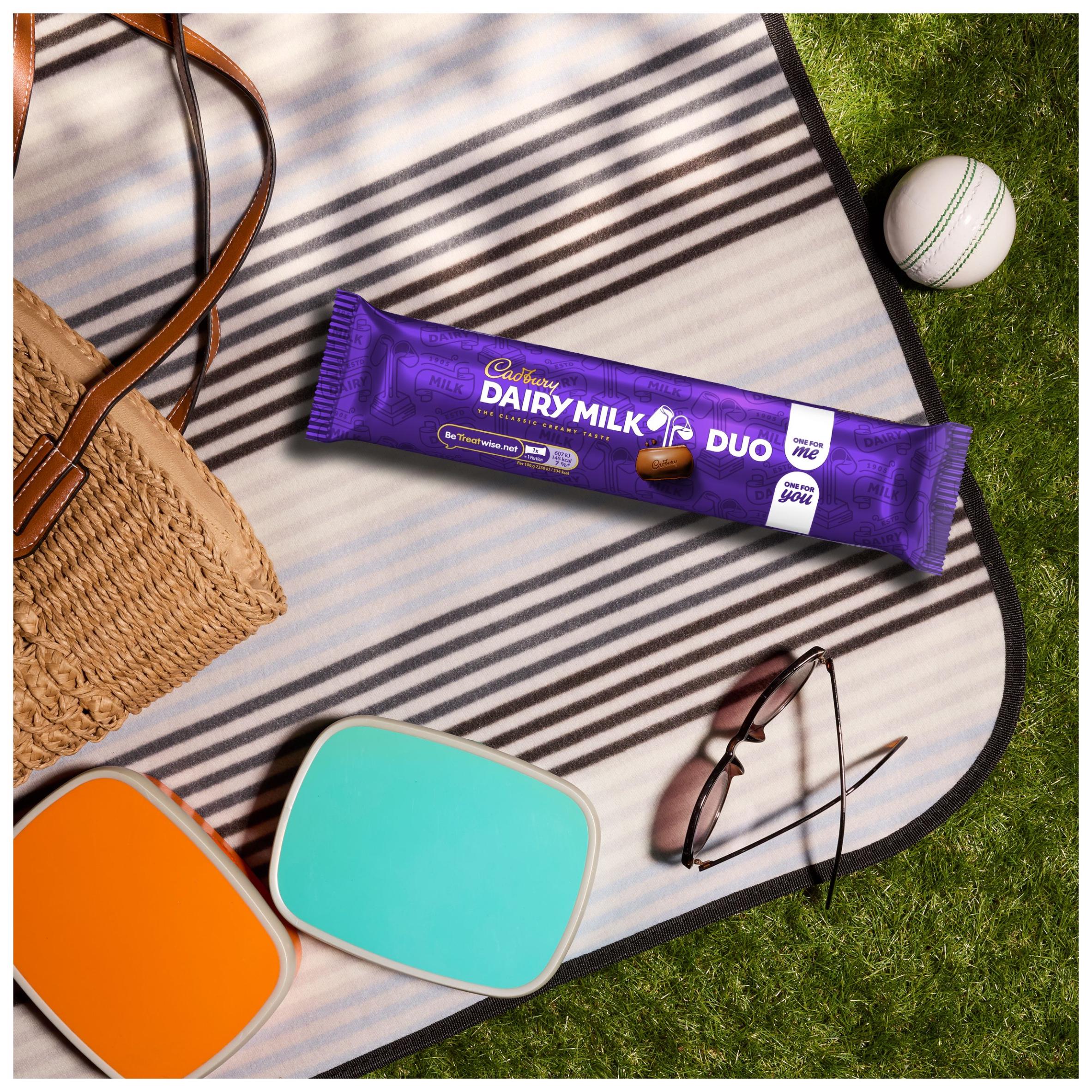 Cadbury Dairy Milk chocolate duo bar 54.4g - British product