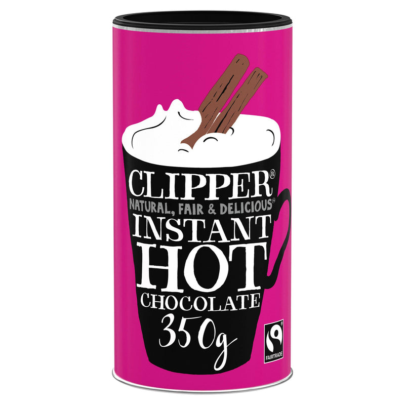 Clipper Fairtrade instant hot chocolate 350g (British brand)