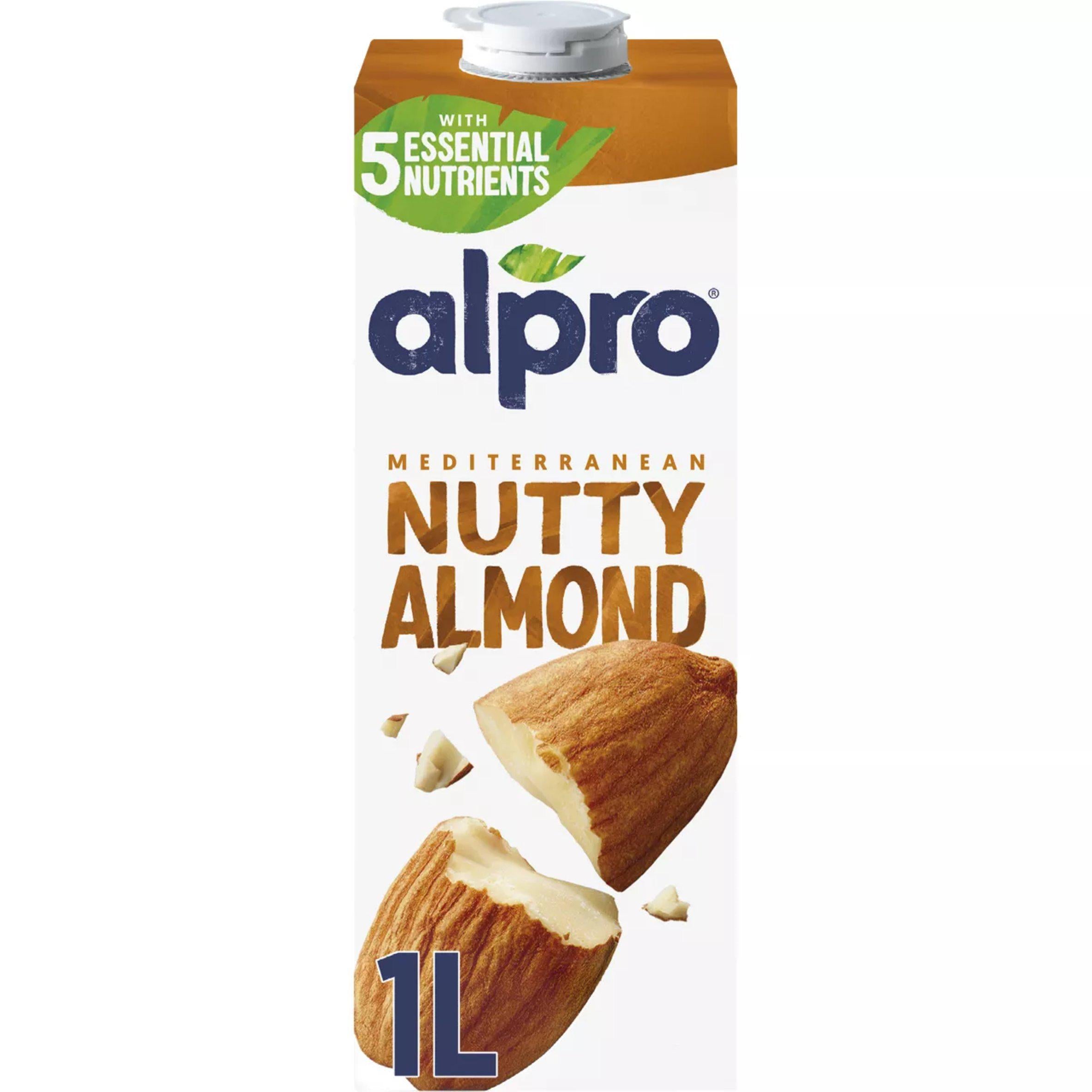 Alpro almond drink Original 1L, UK version