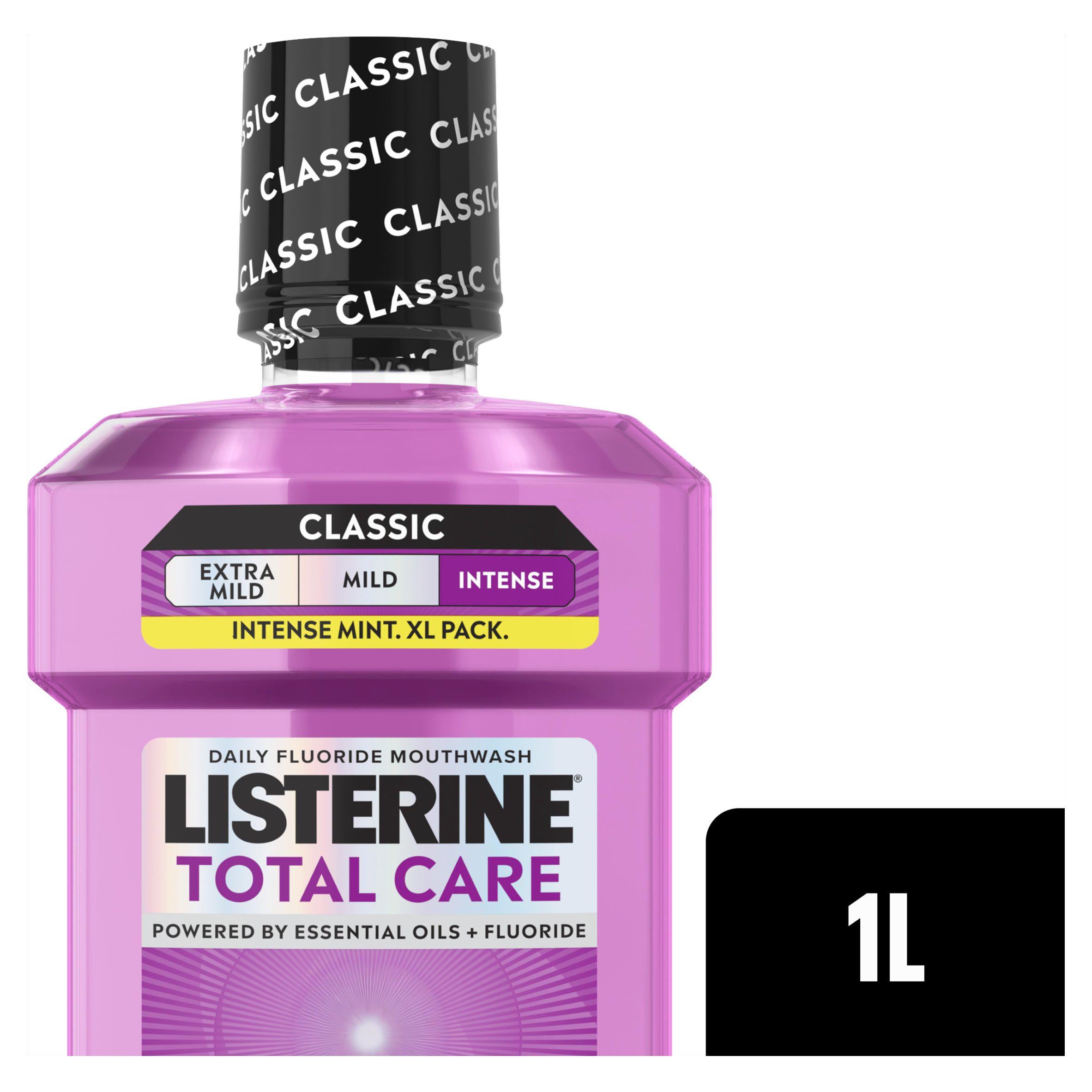 Listerine Total Care Clean Mint mouthwash 1L, UK version