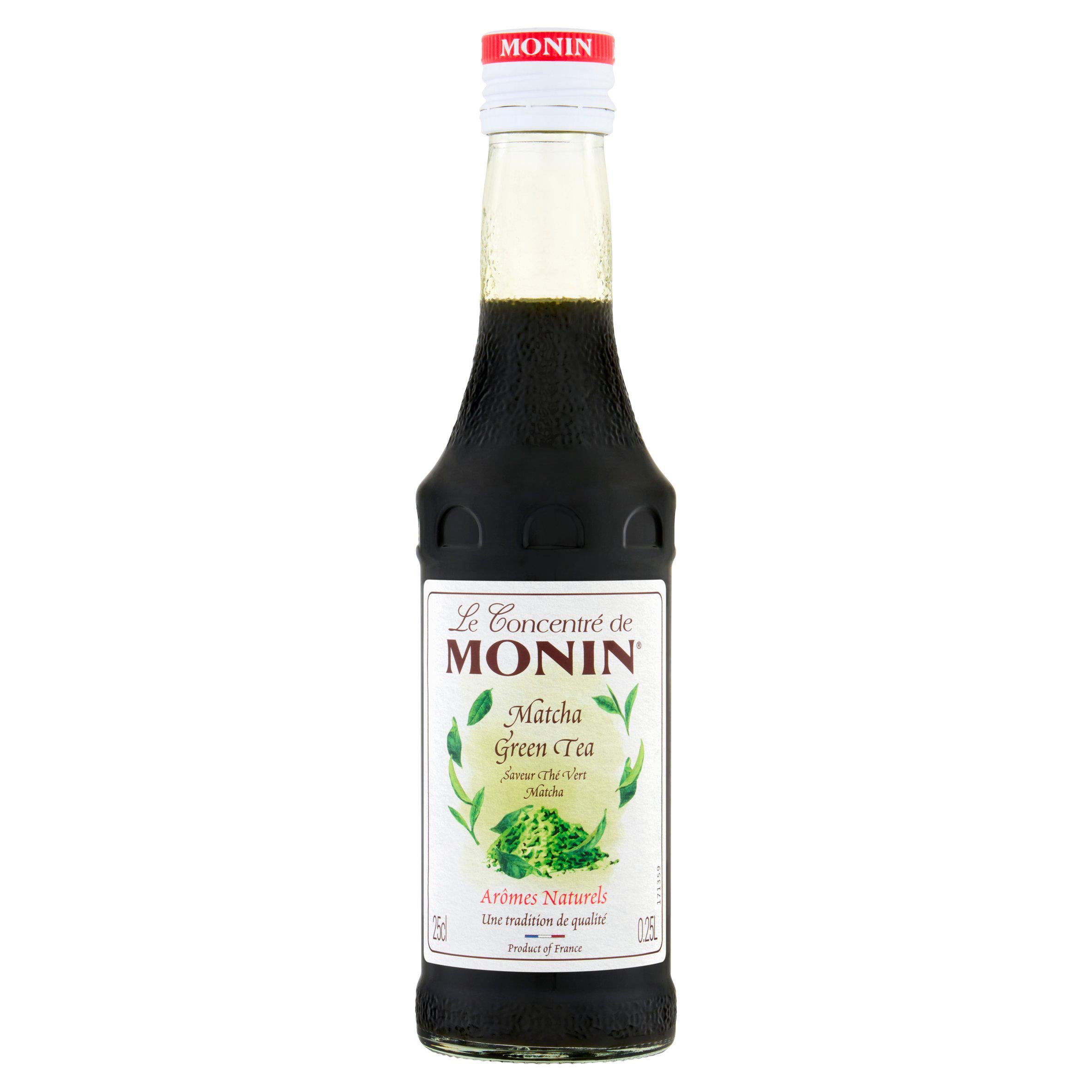 Monin matcha green tea syrup 250ml, imported from the UK