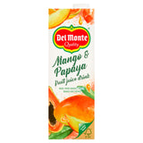 Del Monte Mango & Papaya juice 1L, imported from the UK