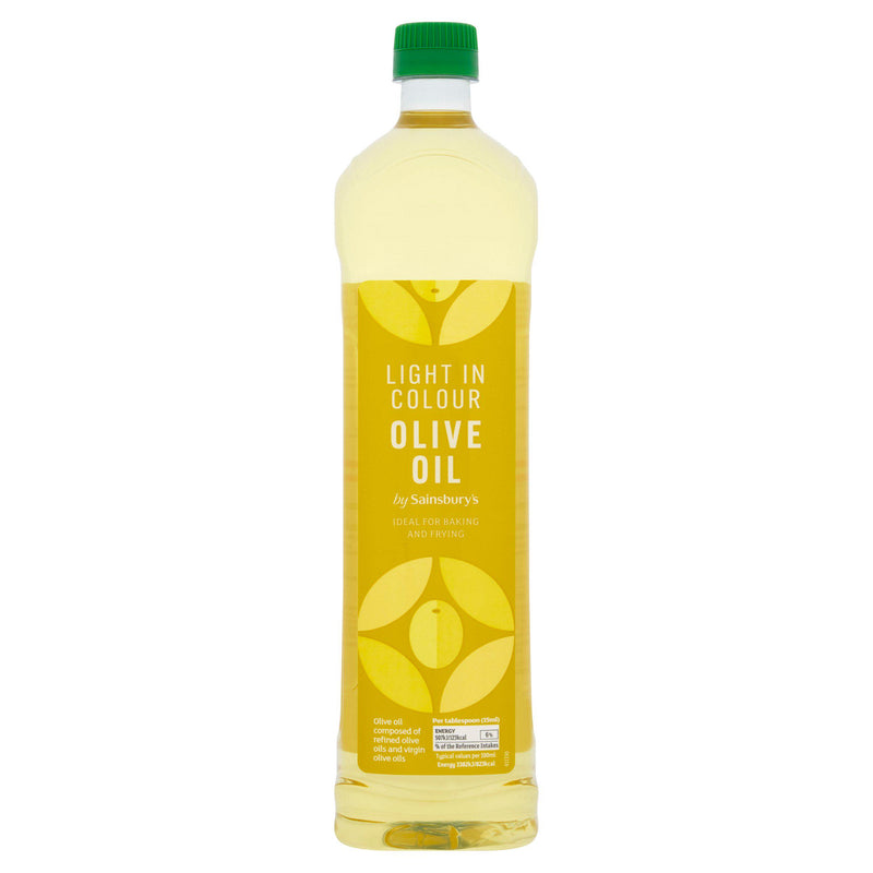 Sainsbury's light olive oil 1L, imported from the UK