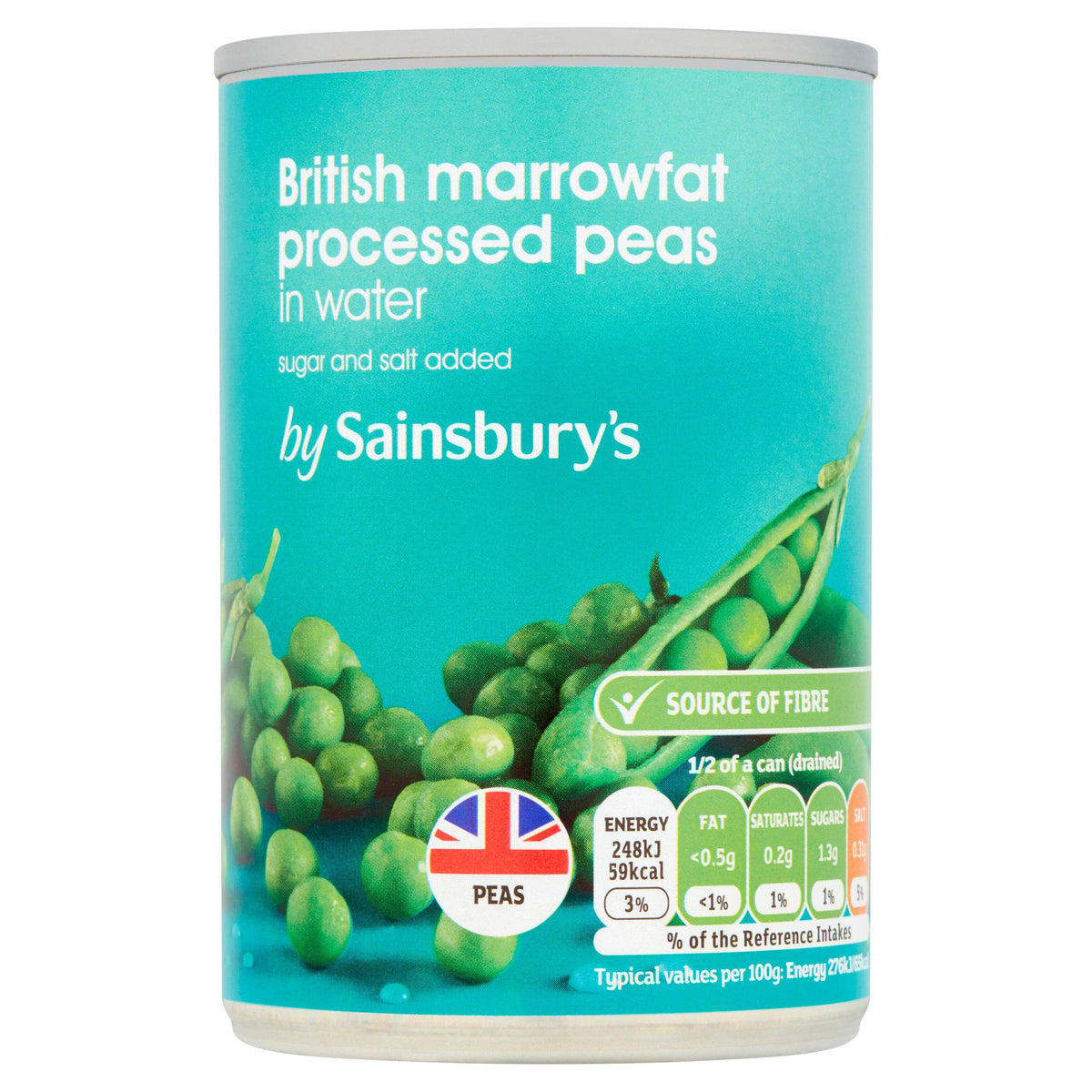 Sainsbury's Marrowfat Processed Peas 300g (180g)