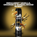 Lynx Black Vanilla body spray 200ml (British brand)