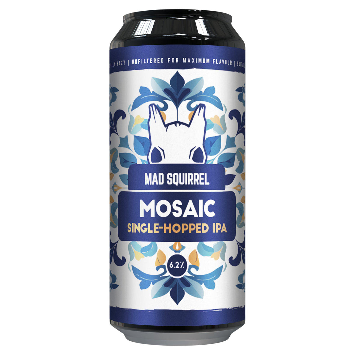 Mad Squirrel Mosaic Single Hopped IPA 440ml (British brand)