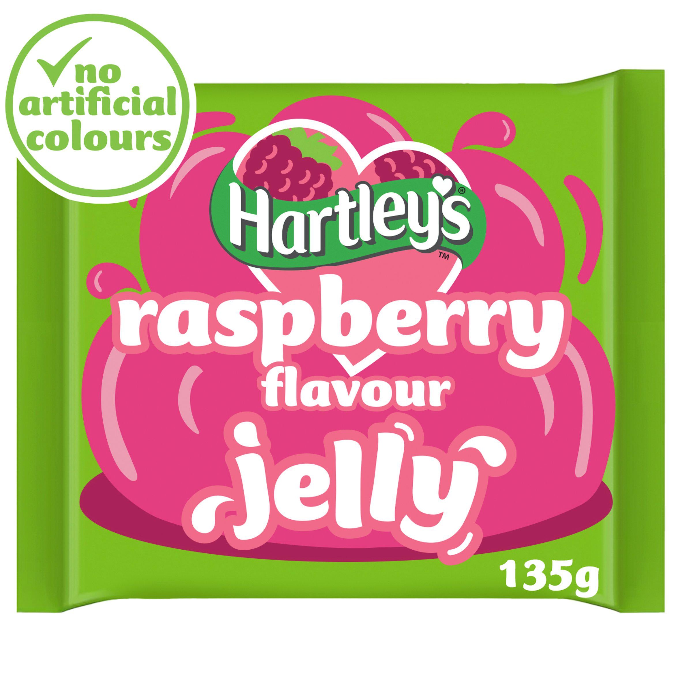 Hartley's raspberry jelly 135g, imported from the UK