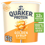 Quaker porridge pot golden syrup 63g (British brand)