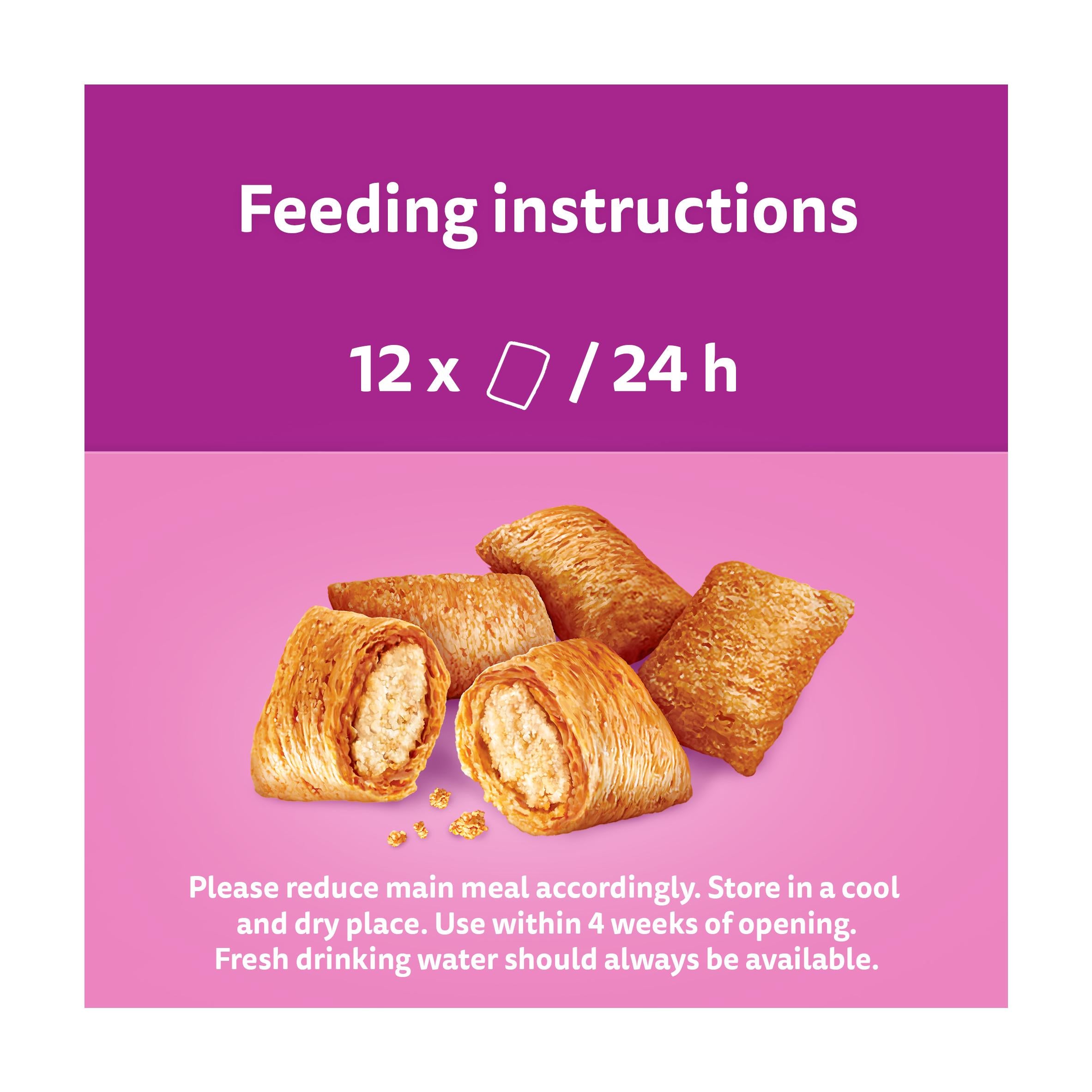 Whiskas cat treats chicken and cheese 60g (British brand)