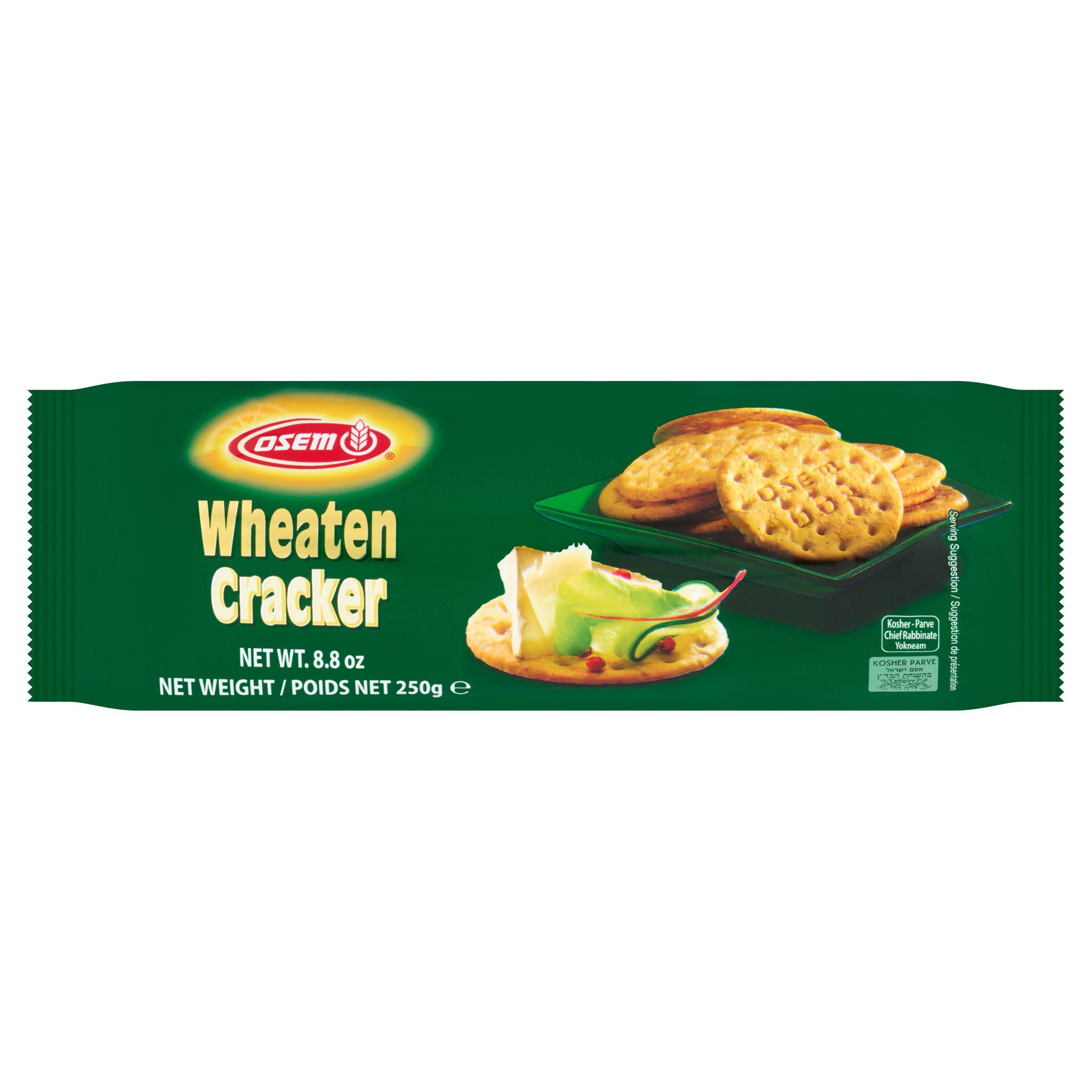 Osem wheaten crackers kosher 250g (British brand)