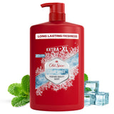 Old Spice Cold Spice 3-in-1 menthol shower gel 1000ml (British brand)