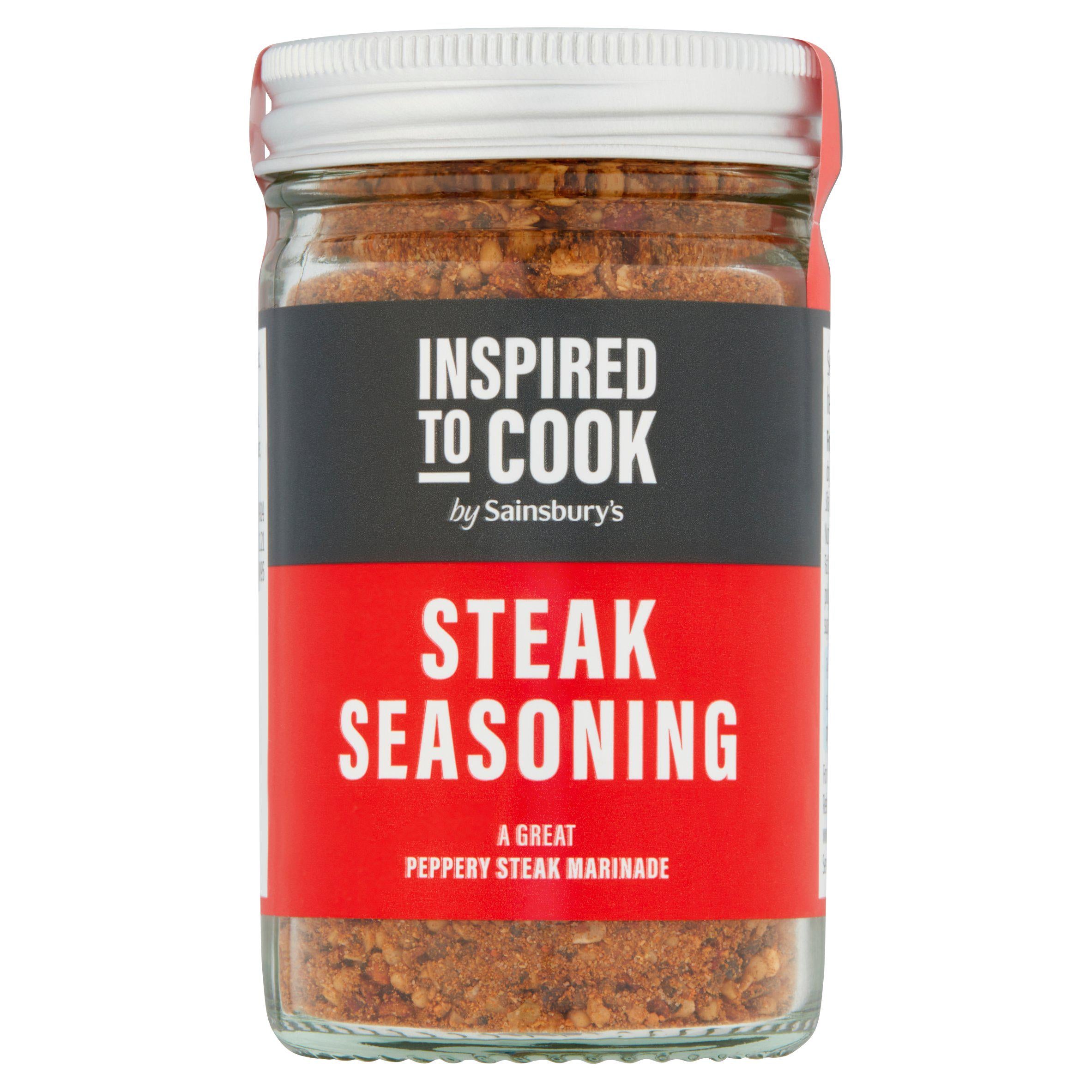 Sainsbury's steak seasoning 54g (British brand)