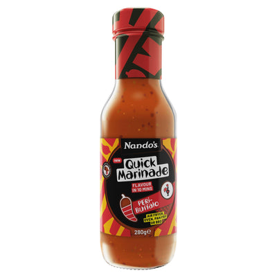 Sainsburys Nando's Peri Buffalo Quick Marinade Sauce 280g- Buy online at McGrocer