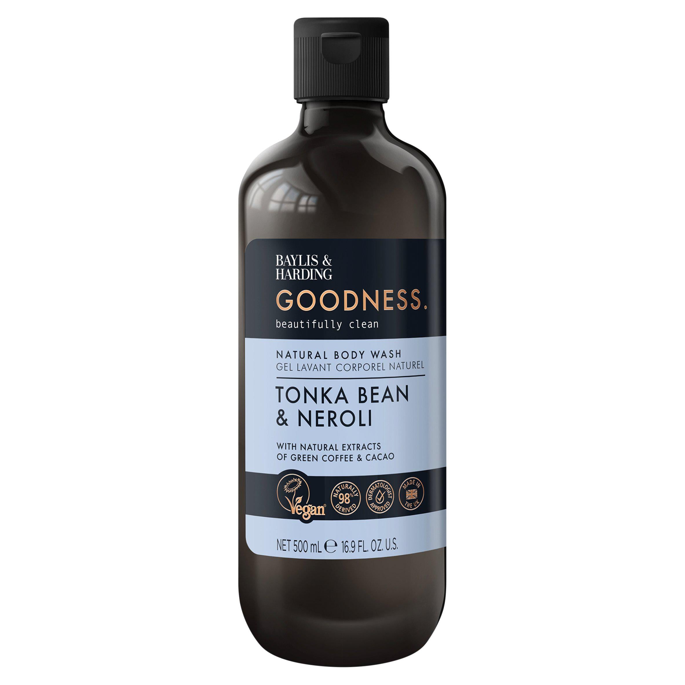 Baylis & Harding Goodness body wash 500ml - British product