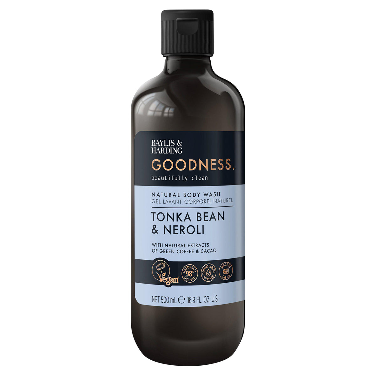 Baylis & Harding Goodness body wash 500ml - British product