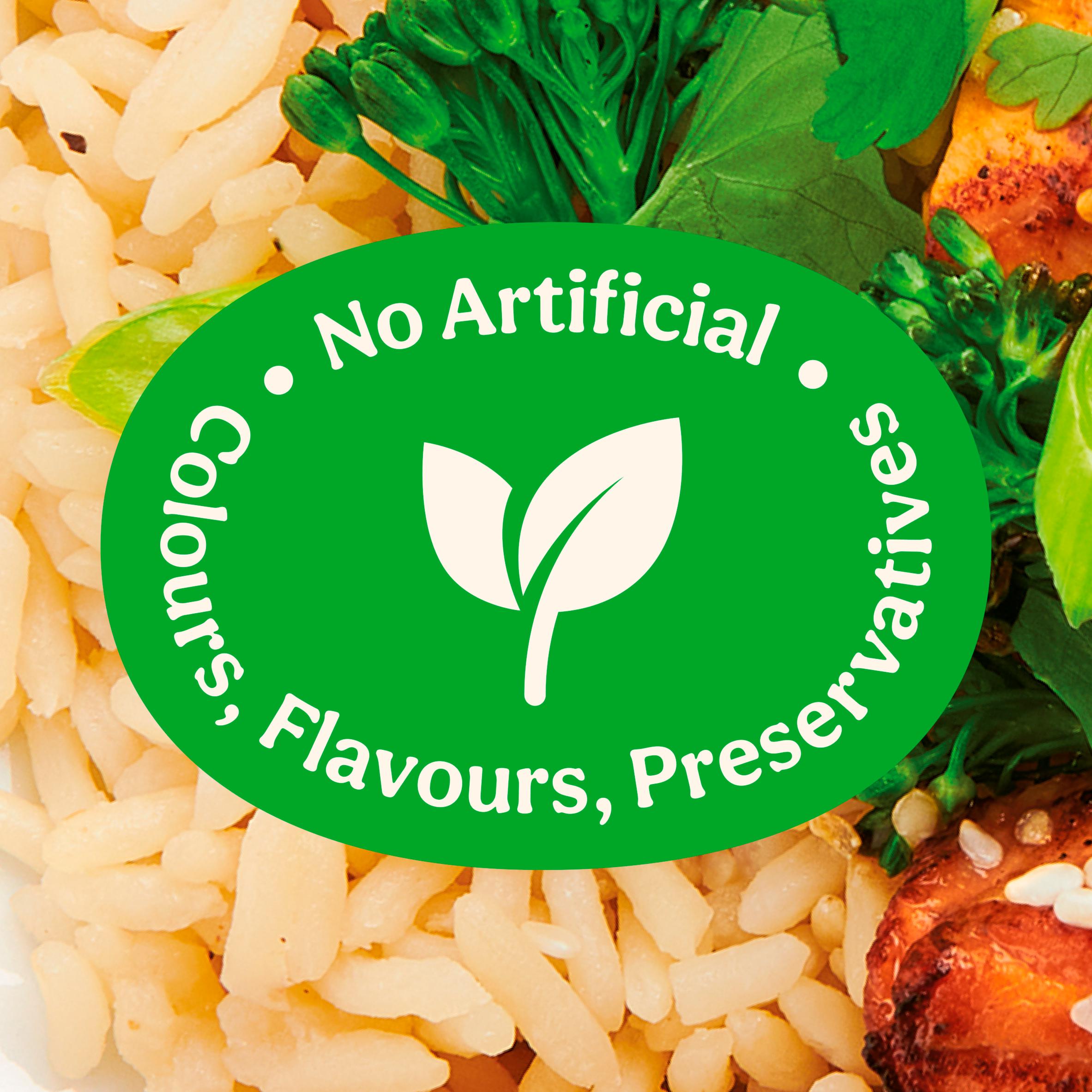 Ben's Original microwave rice roasted garlic 220g, imported from the UK